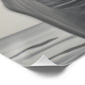 Love Gay Couple - Charcoal Sketch - Poster (Ecke)