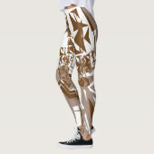 LOVE GEOMESKY ANIMALS elephant BY MASANSER Leggings (Links)