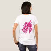LOVE GEOMESKY ANIMALS seagull BY MASANSER T-Shirt (Schwarz voll)