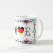 Love Germany Kaffeetasse (VorderseiteRechts)