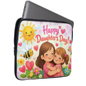 LOVE GIFT FOR DAUGHTER LAPTOPSCHUTZHÜLLE (Vorne Rechts)