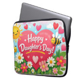 LOVE GIFT FOR DAUGHTER LAPTOPSCHUTZHÜLLE (Vorderseite Links)