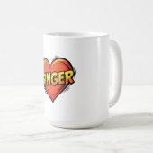Love Ginger Kaffeetasse (VorderseiteRechts)