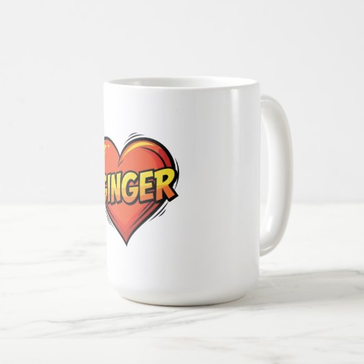 Love Ginger Kaffeetasse (VorderseiteRechts)