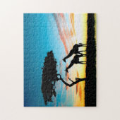 Love Giraffe Couple, Jigsaw Puzzle (Vertikal)