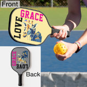 LOVE × GIRAFFE - Custom Pickleball Schläger
