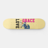 LOVE × GIRAFFE - Custom Skateboard (Horizontal)