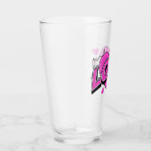 LOVE Glas Tasse (Rechts)