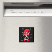 Love Gnome Family Matching Valentines Day Funny Gi Magnet (In Situ (Geschirrspüler))