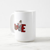 LOVE Gnome Kaffeetasse (Vorderseite Links)
