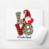 Love Gnome Teacher Squad Happy Valentine Gnome Tea Mousepad (Mit Mouse)