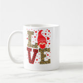 Love Gnome Teacher Squad Valentines Day Teacher St Kaffeetasse (Links)