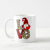 Love Gnome Teacher Squad Valentines Day Teacher St Kaffeetasse (Links)
