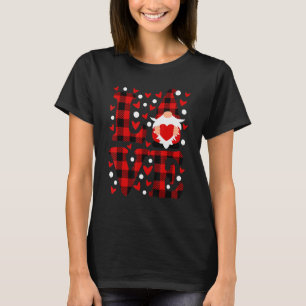 Love Gnome Valentines Day Valentine Gnomes Heart T-Shirt