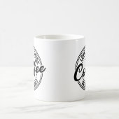 Love God Drink Coffee Read Books Kaffeetasse (Mittel)