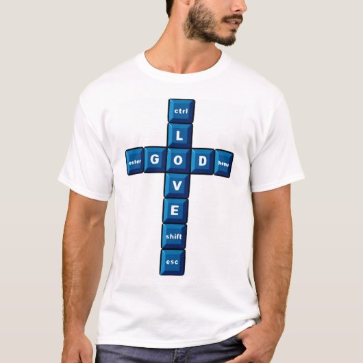 Love God  T-Shirt (Vorderseite)
