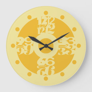 LOVE GOLD RUSH COLORS BY MASANSER PIXELAT GROßE WANDUHR