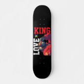 LOVE × GORILLA - Custom Skateboard (Vorne)