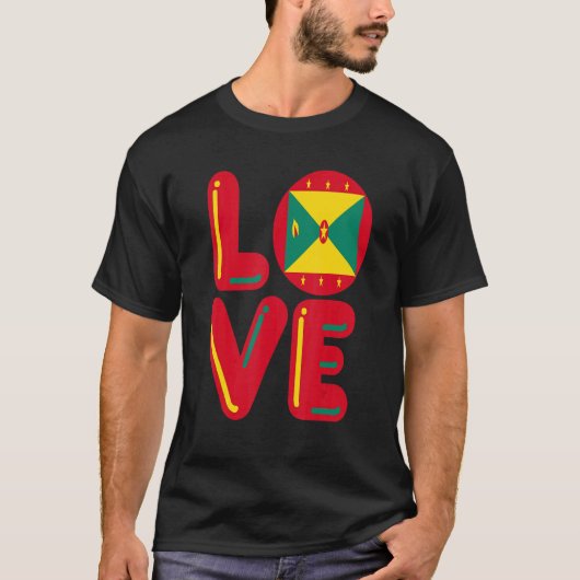 LOVE Grenada T-Shirt (Vorderseite)