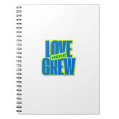 Love Grew Here – Romantic Notebook Notizblock (Vorderseite)