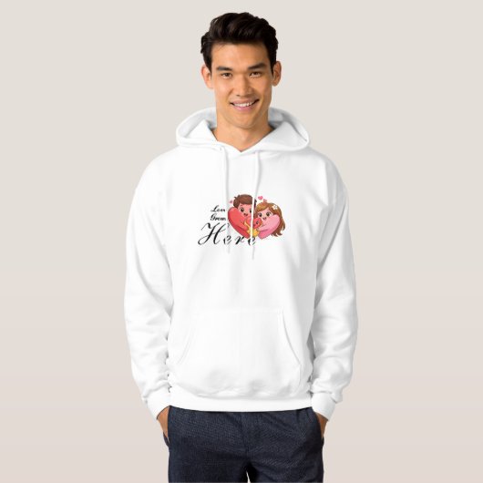 Love Grows Here Hoodie (Vorne ganz)