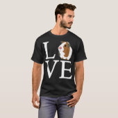 LOVE Guinea Pig Cute Gerbil T-Shirt (Vorne ganz)