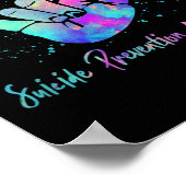 Love Hand Sign Suicide Prevention Awareness Week S Poster (Ecke)