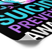 Love Hand Sign Suicide Prevention Awareness Week S Poster (Ecke)