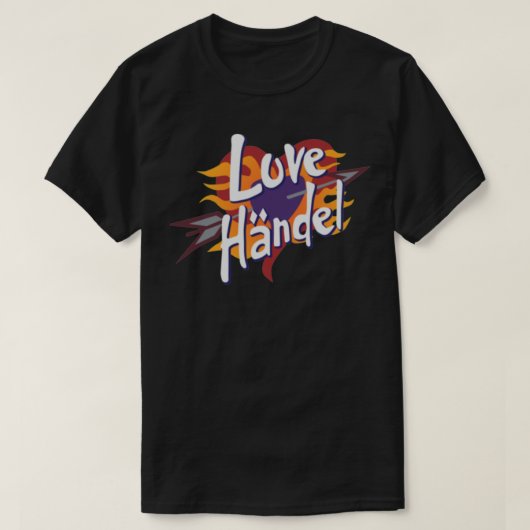 Love Handel on Tour Classic T-Shirt (Design vorne)