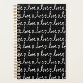 Love Handwritten Valentine's Day Notebook Planner Planer (Vorderseite)
