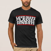 LOVE/HATE CLASSIC SUNDAYS Logo Tee (Vorderseite)