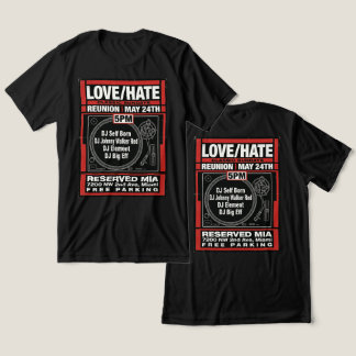 LOVE/HATE CLASSIC SUNDAYS Reunion Tee #2