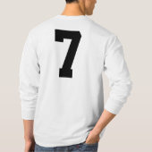 Love/Hate University Raglan T-Shirt (Rückseite)