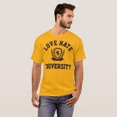 Love/Hate University Raglan T-Shirt (Vorne ganz)