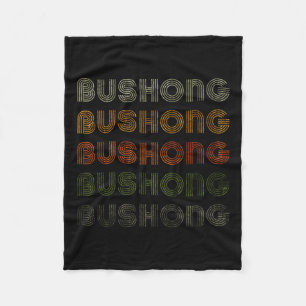 Love Heart Bushong T-Shirt Grunge Vintage Stil Sch Fleecedecke