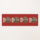 Love Heart cavalier Yogamatte (Vorderseite (Horizontal))