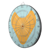 LOVE HEART COMBINATION COLORS BY MASANSER DARTSCHEIBE (Vorderseite rechts)