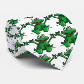 love heart frog krawatte (Gerollt)