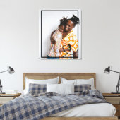 Love heart personalized photo custom made leinwanddruck (Insitu (Schlafzimmer))