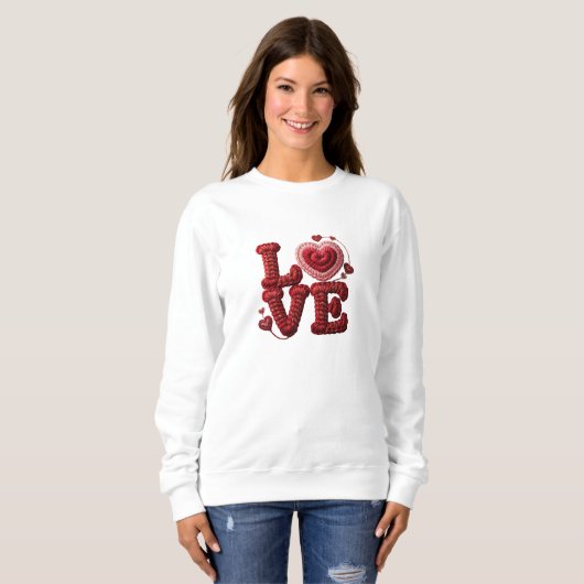 Love Heart Sweatshirt (Vorne ganz)