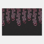 Love Hearts Collection Geschenkpapier Set (Vorderseite)