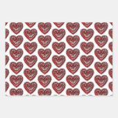 Love Hearts Collection Geschenkpapier Set (Vorderseite 3)