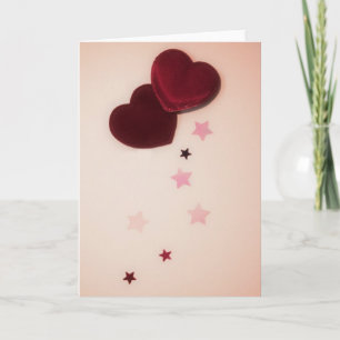 Love Hearts Feiertagskarte