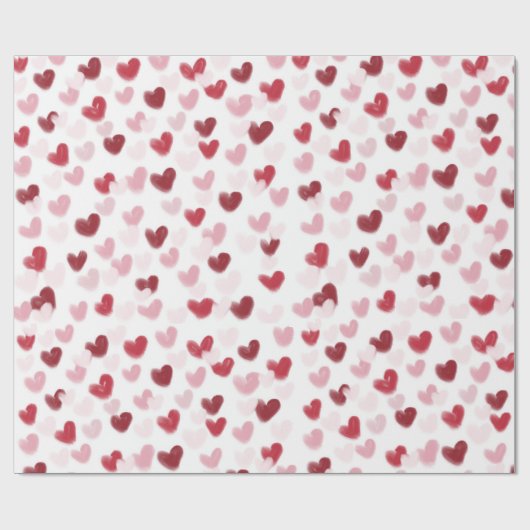 Love Hearts Geschenkpapier (Flach)
