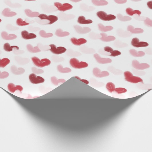 Love Hearts Geschenkpapier (Ecke)