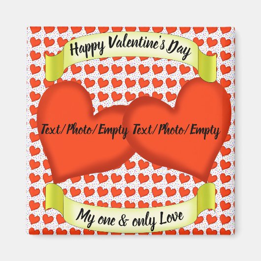 Love Hearts Magnet (Vorne)