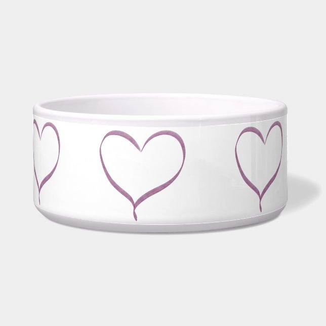 Love hearts  napf (Vorderseite)