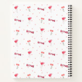 Love & Hearts Notebook Notizblock (Rückseite)