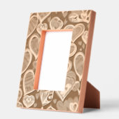 Love Hearts Photo Display for Couples Geätzte Rahmen (Links)