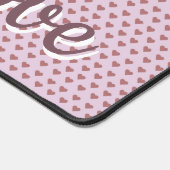 Love Hearts Schreibtischunterlage (Ecke)